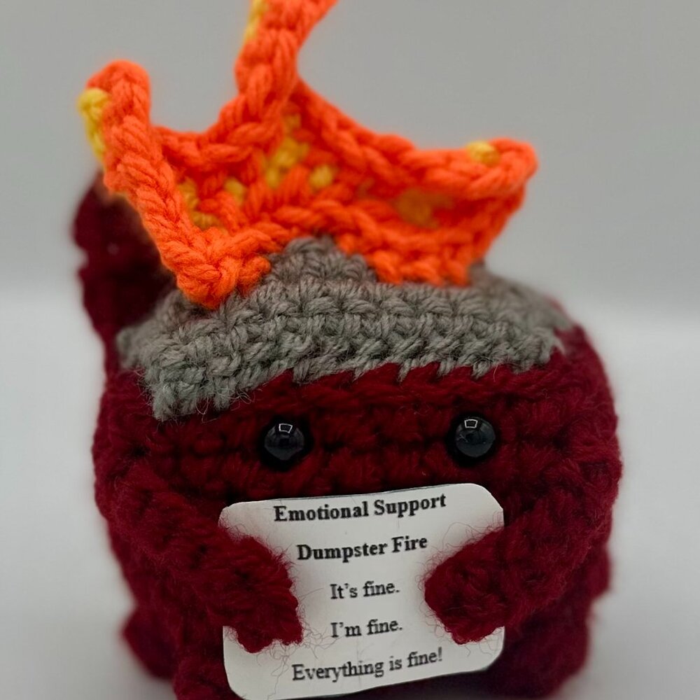 Emotional Support Dumpster Fire